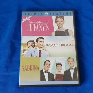 Audrey Hepburn Feature DVD - Breakfast at Tiffany's, Roman Holiday, Sabrina